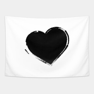 Black Heart Tapestry
