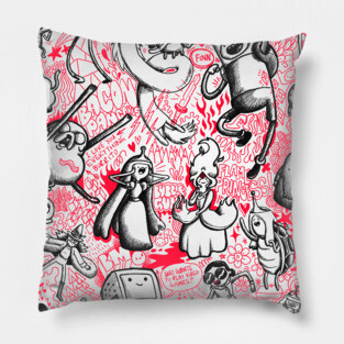 My Adventure Time Sketchbook Pillow