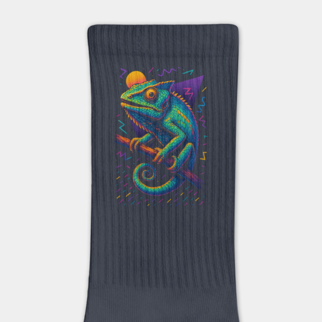 Retro Neon Cuban False Chameleon by Reptiq's Store