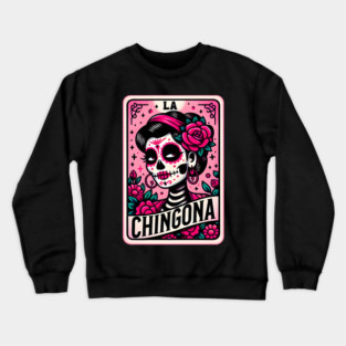 La Chingona Tarot Card Crewneck Sweatshirt