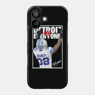 Detroit Lions Vs Everyone Brian Branch - KT #232 Phone Case