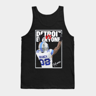 Detroit Lions Vs Everyone Brian Branch - KT #232 Tank Top