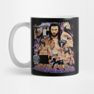 Roman Reigns Vintage Collage Mug