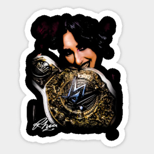 Rhea Ripley Trophy Sticker