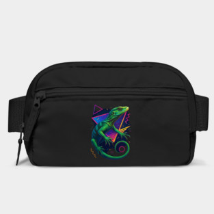 Retro Neon Green Tree Monitor Bag