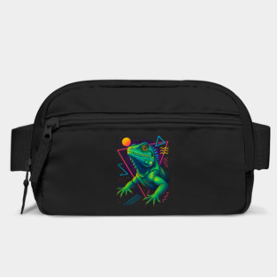 Retro Neon Water Dragon Bag
