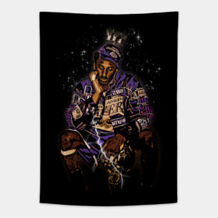 Mamba Mentality – Kobe Bryant Inspired Design Tapestry