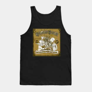 Aesop skull_Art band #3 Tank Top