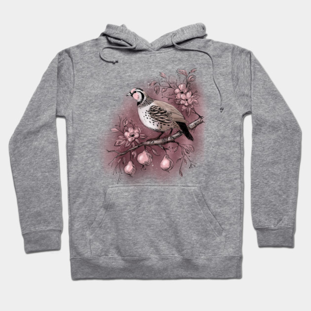 Partridge in a Pear Tree Hoodie by H. R. Sinclair