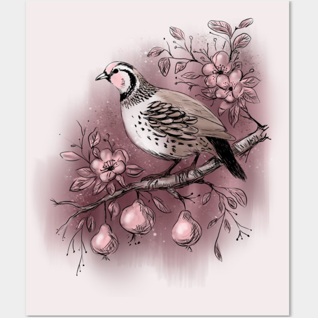 Partridge in a Pear Tree Wall Art by H. R. Sinclair
