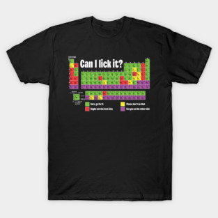 Colorful Periodic Table of Elements | Chemistry  | Science Education T-Shirt
