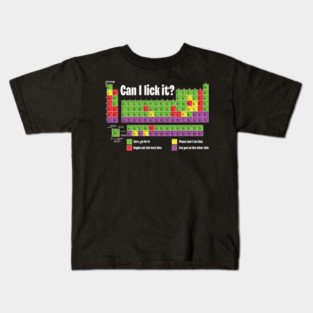 Colorful Periodic Table of Elements | Chemistry  | Science Education Kids T-Shirt