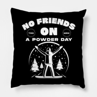 Snowboard friends Pillow