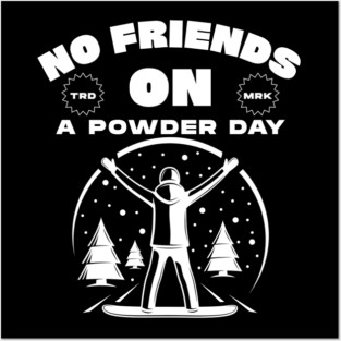 Snowboard friends Posters and Art