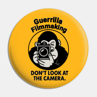 Guerrilla Filmmaking- dual side version Pin