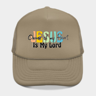 vintage retro Jesus Is Lord,  Jesus Is My Savior, Christian Gift, Jesus Christ Good Friday Hat