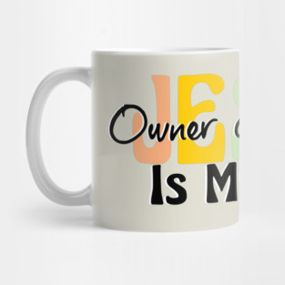 vintage retro Jesus Is Lord,  Jesus Is My Savior, Christian Gift, Jesus Christ Good Friday Mug