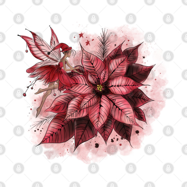 Poinsettia Fairy by H. R. Sinclair