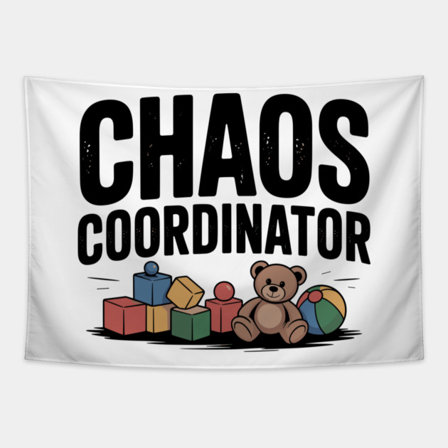 Chaos Coordinator Tapestry by Frank Ring