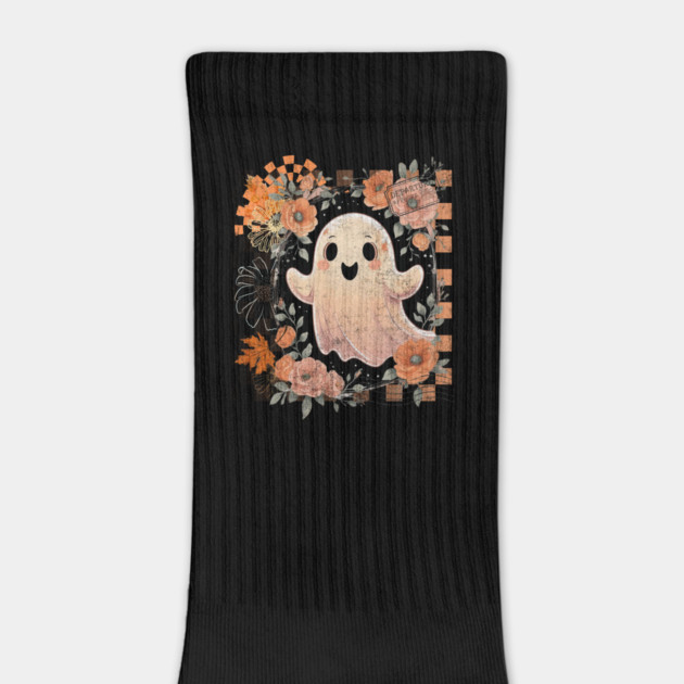 Coquette Ghost Departure Approved Halloween Design by Designed By Marty