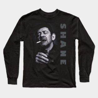 Shane MacGowan Long Sleeve T-Shirt