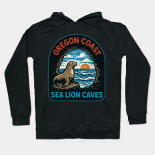 Oregon Coast Sea Lion Caves Hoodie