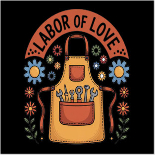 Apron Garden Labor Of Love Posters and Art