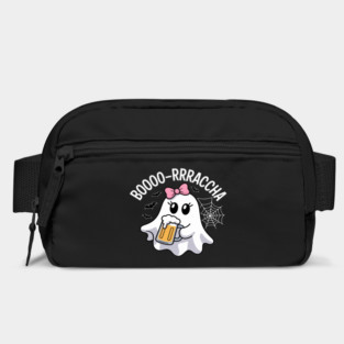 Booo-rrraaccha Funny Ghost Beer Halloween Spooky Season Bag