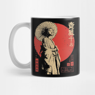 Japanese Sun Goddess Amaterasu Vintage Ukiyo-e Art Mug