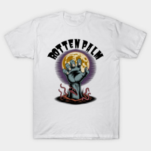 Zombie Hand Rising – Creepy Horror Halloween Night T-Shirt