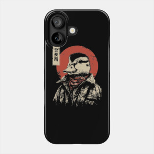 The Duck Rancher Cool Duck with Bandana Art Phone Case