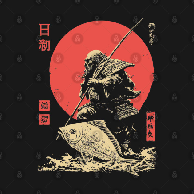 Ebisu Japanese God of Luck and Fishermen Vintage by TuncGK