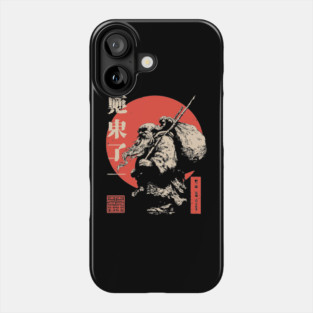 Fujin Japanese God of the Wind Ukiyo-e Art Phone Case