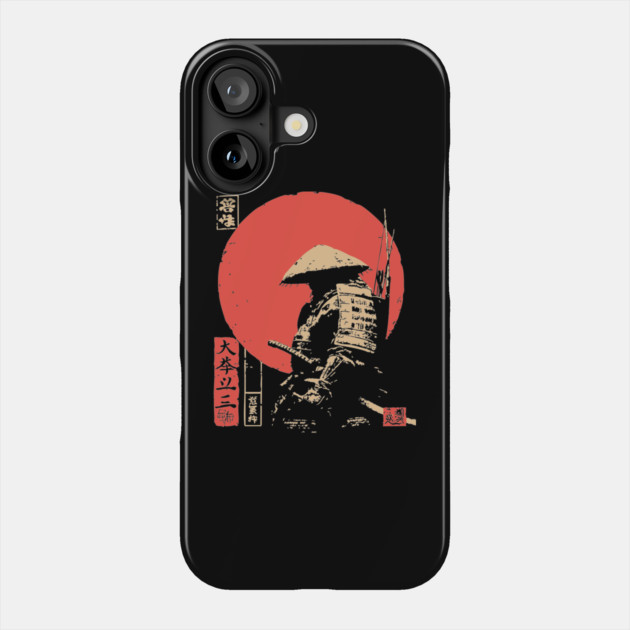 Hachiman The Samurai God of War Japanese Ukiyo-e Phone Case by TuncGK