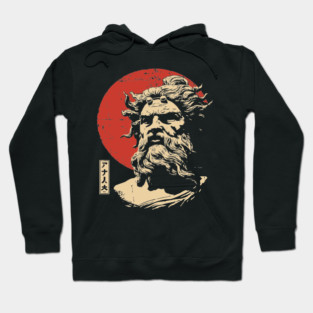 Hades Greek God of the Underworld Vintage Art Hoodie