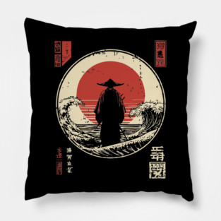 Izanagi and Izanami Japanese Creation Myth Ukiyo-e Pillow