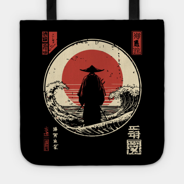 Izanagi and Izanami Japanese Creation Myth Ukiyo-e Tote by TuncGK