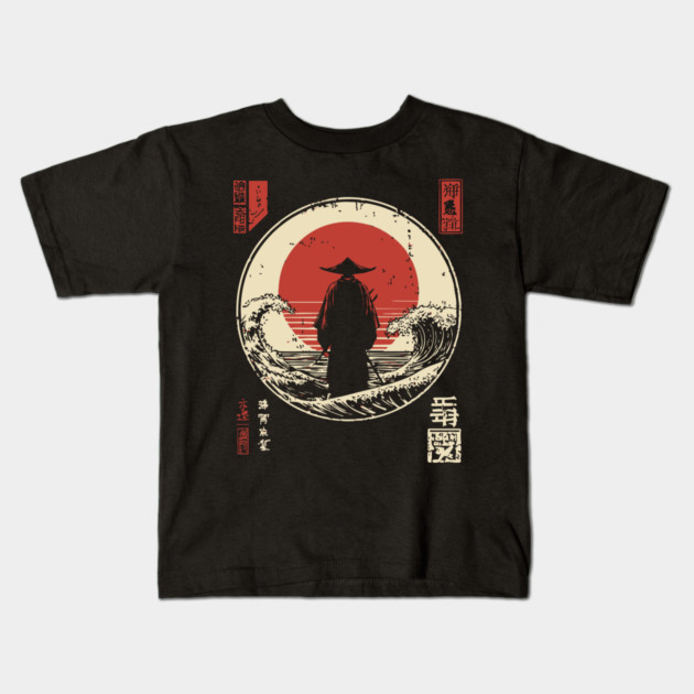 Izanagi and Izanami Japanese Creation Myth Ukiyo-e Kids T-Shirt by TuncGK