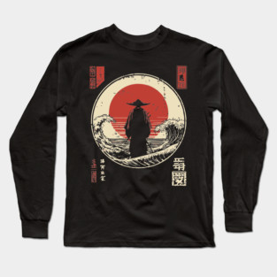 Izanagi and Izanami Japanese Creation Myth Ukiyo-e Long Sleeve T-Shirt