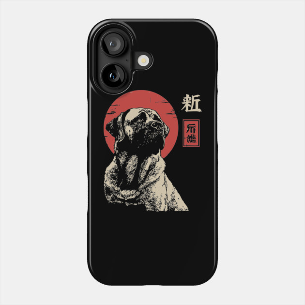 Noble Kangal Dog Guardian Vintage Japanese Art Phone Case by TuncGK
