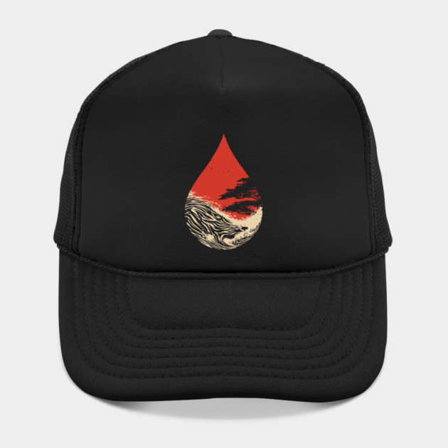 A World in a Drop Surreal Vintage Art by TuncGK