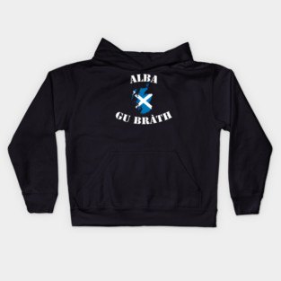 Alba Gu Brath Scotland Kids Hoodie