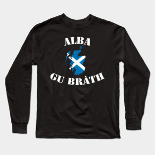 Alba Gu Brath Scotland Long Sleeve T-Shirt