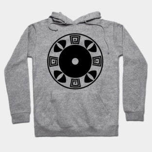 Cosmic Sun Wheel Mandala Hoodie