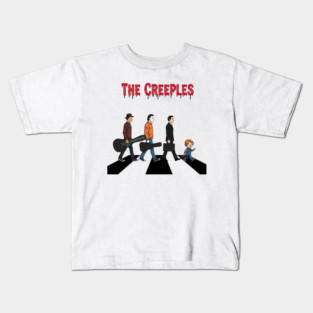 The Creeples Abbey Road Horror Parody Kids T-Shirt