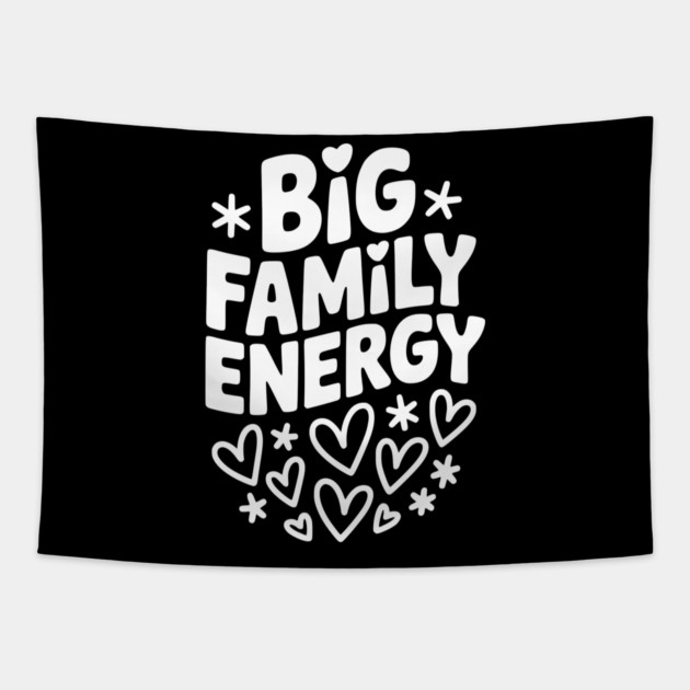 Big Family Energy Tapestry by Frank Ring