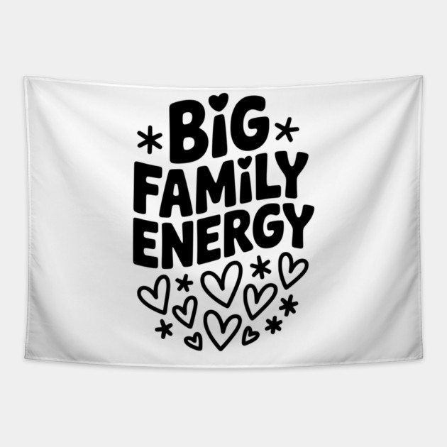 Big Family Energy Tapestry by Frank Ring