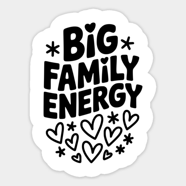 Big Family Energy Magnet by Frank Ring