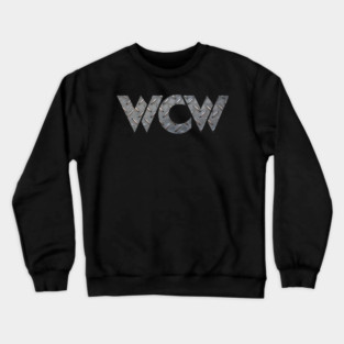 WCW Metal Pattern Logo Crewneck Sweatshirt