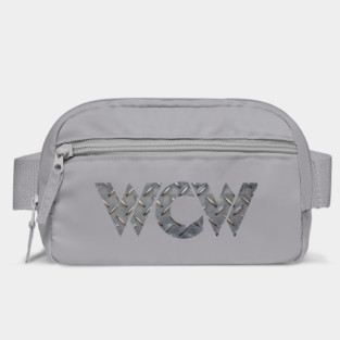 WCW Metal Pattern Logo Bag